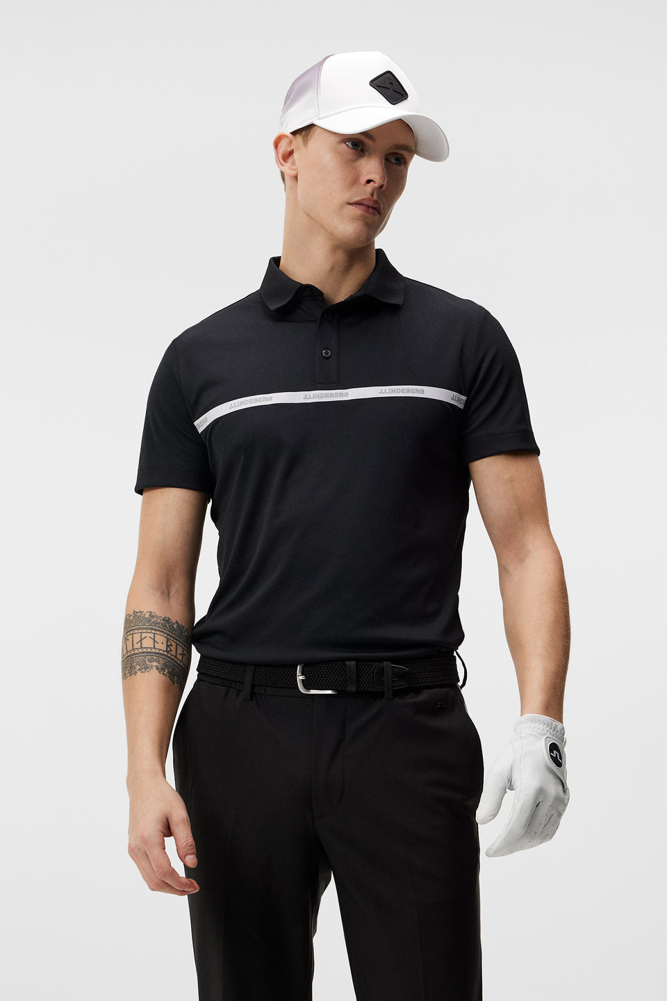 Chad Slim Fit Polo / Black