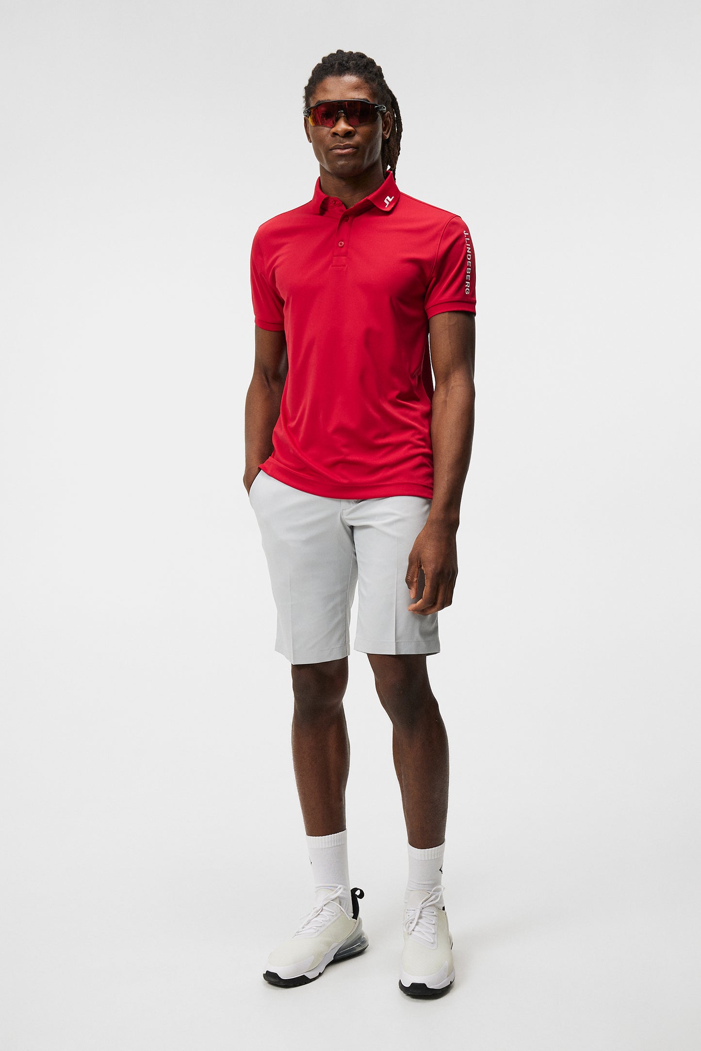 Tour Tech Slim Fit Polo / Chili Pepper