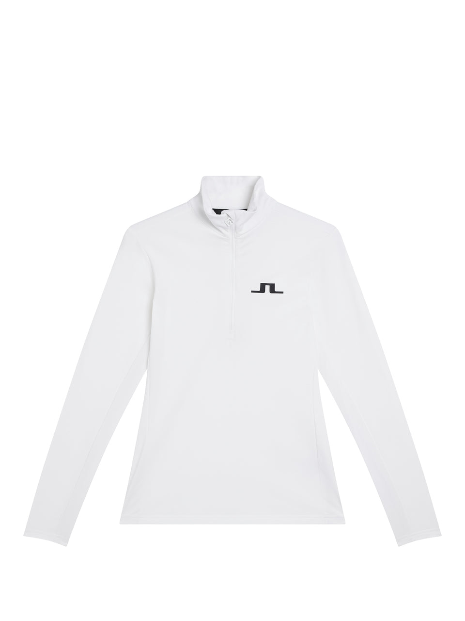 Lauryn Half Zip Mid Layer / White