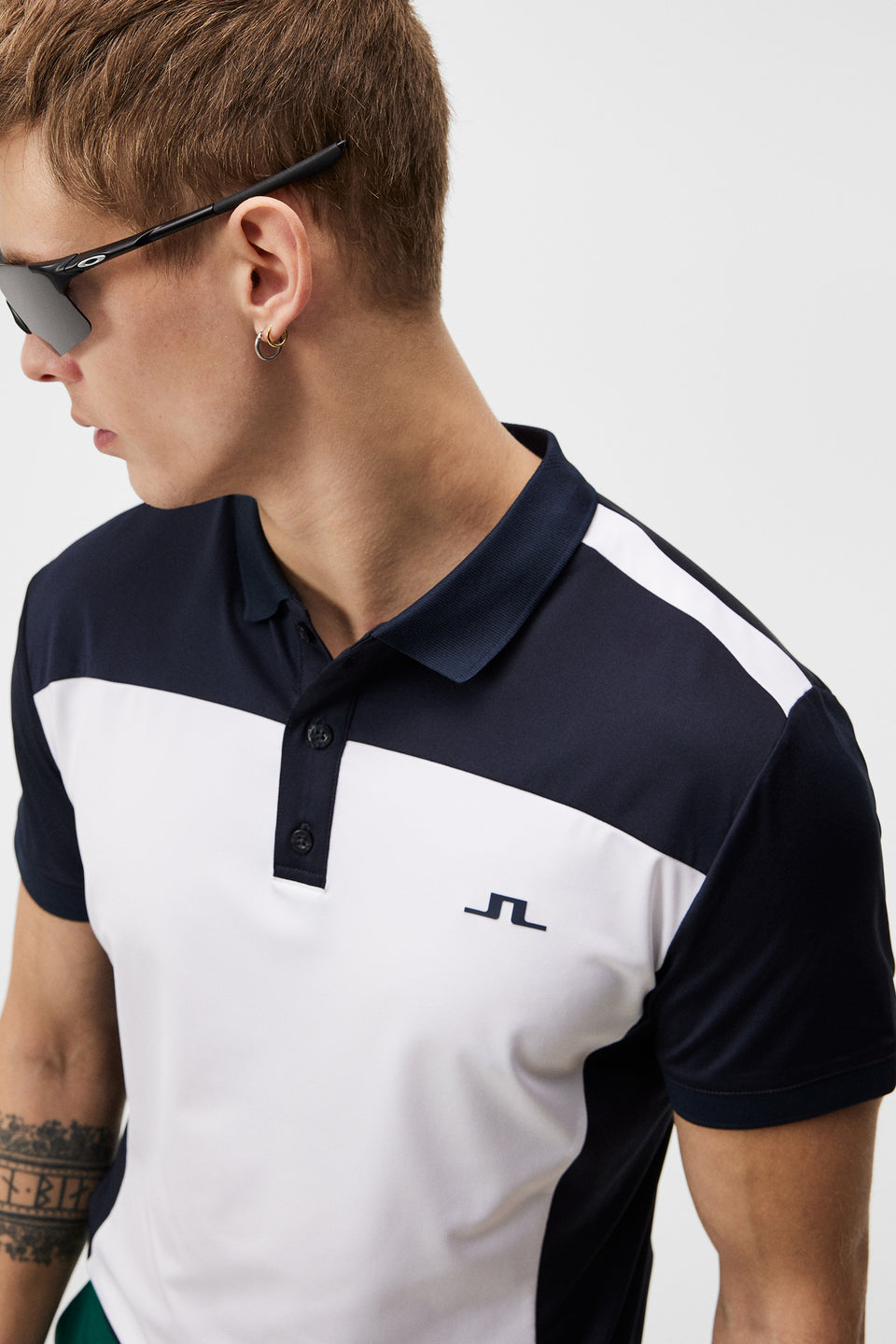 Roy Slim Fit Polo / JL Navy