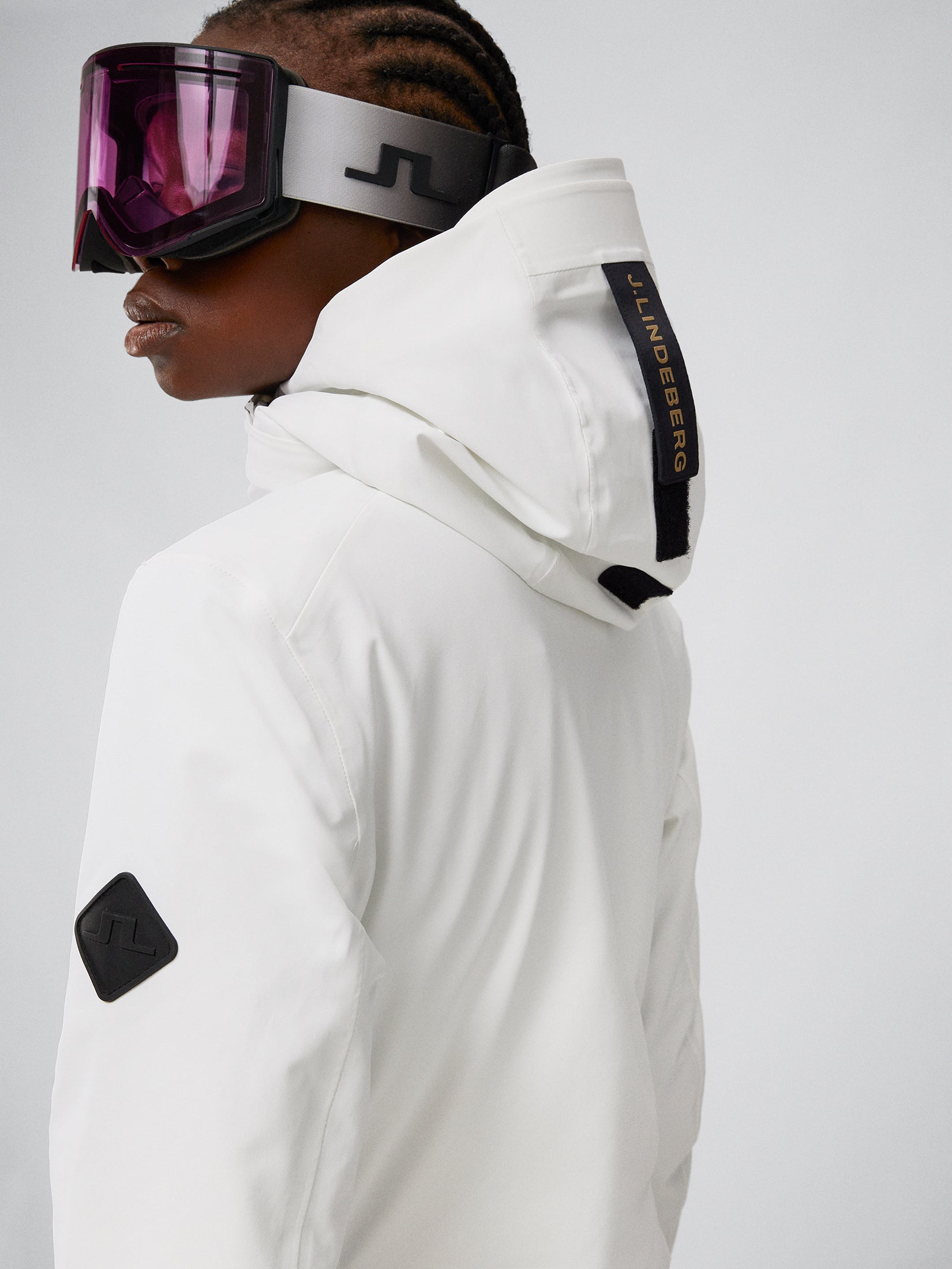 HALO JACKET White J.Lindeberg