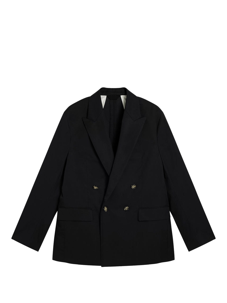 David U Light Cotton Blazer / Black