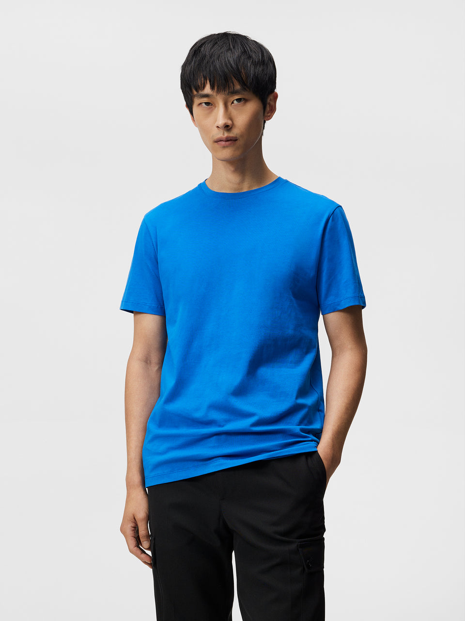 Sid Basic Cotton Tee / Lapis Blue