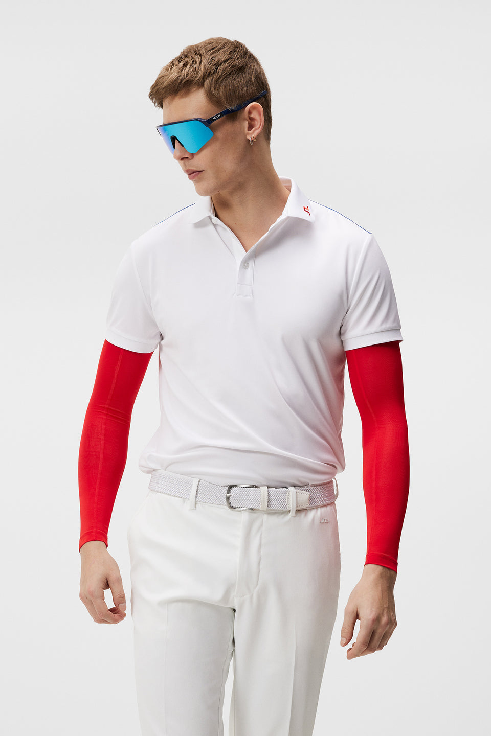 Jeff  Reg Fit Polo / White