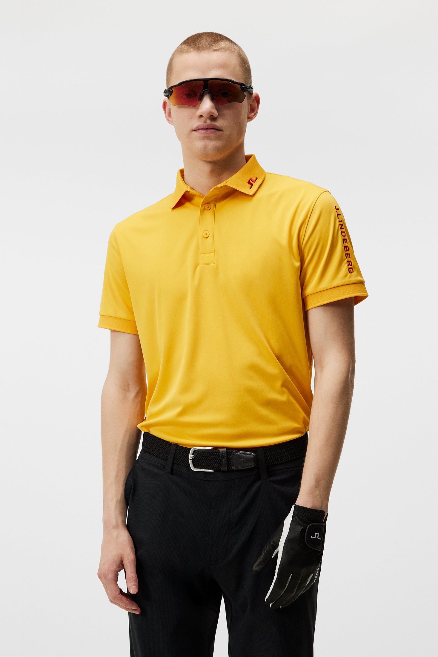 Tour Tech Reg Fit Polo / Citrus – J.Lindeberg