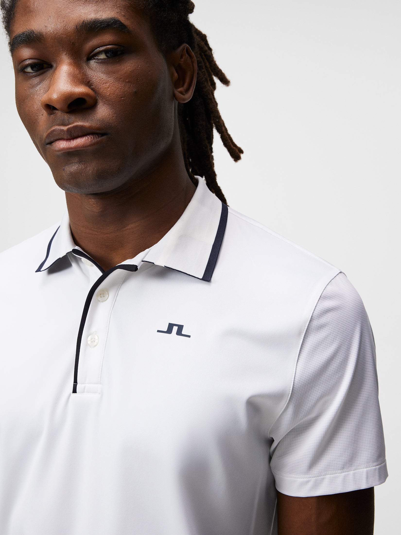 Luca Regular Fit Polo White J.Lindeberg