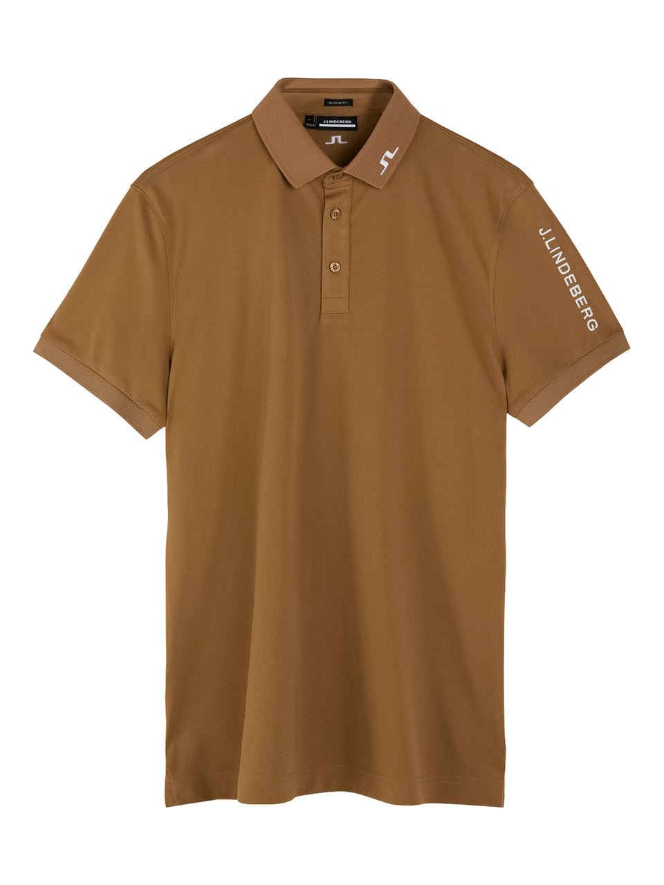 Tour Tech Reg Fit Polo / Tiger Brown