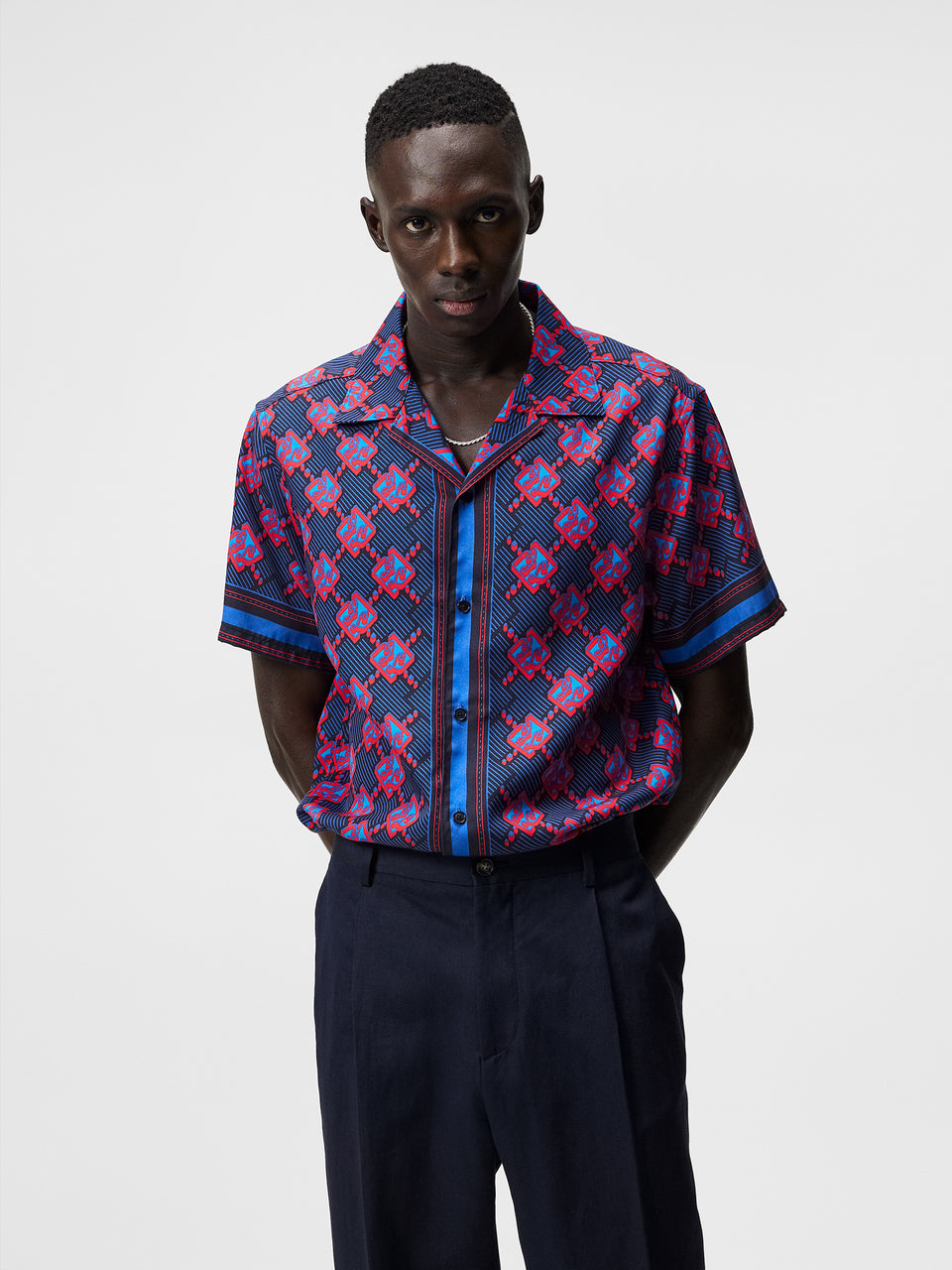 Shop Louis Vuitton 2023 SS Unisex Silk Street Style Short Sleeves
