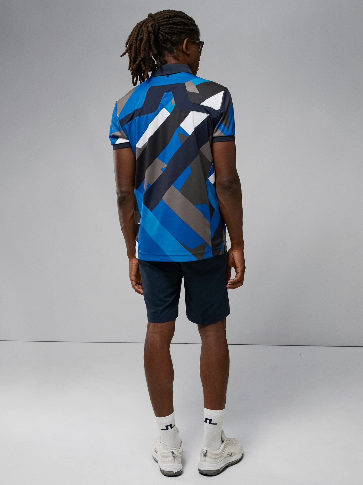 KV Regular Fit Print / Blue Flag Patchwork