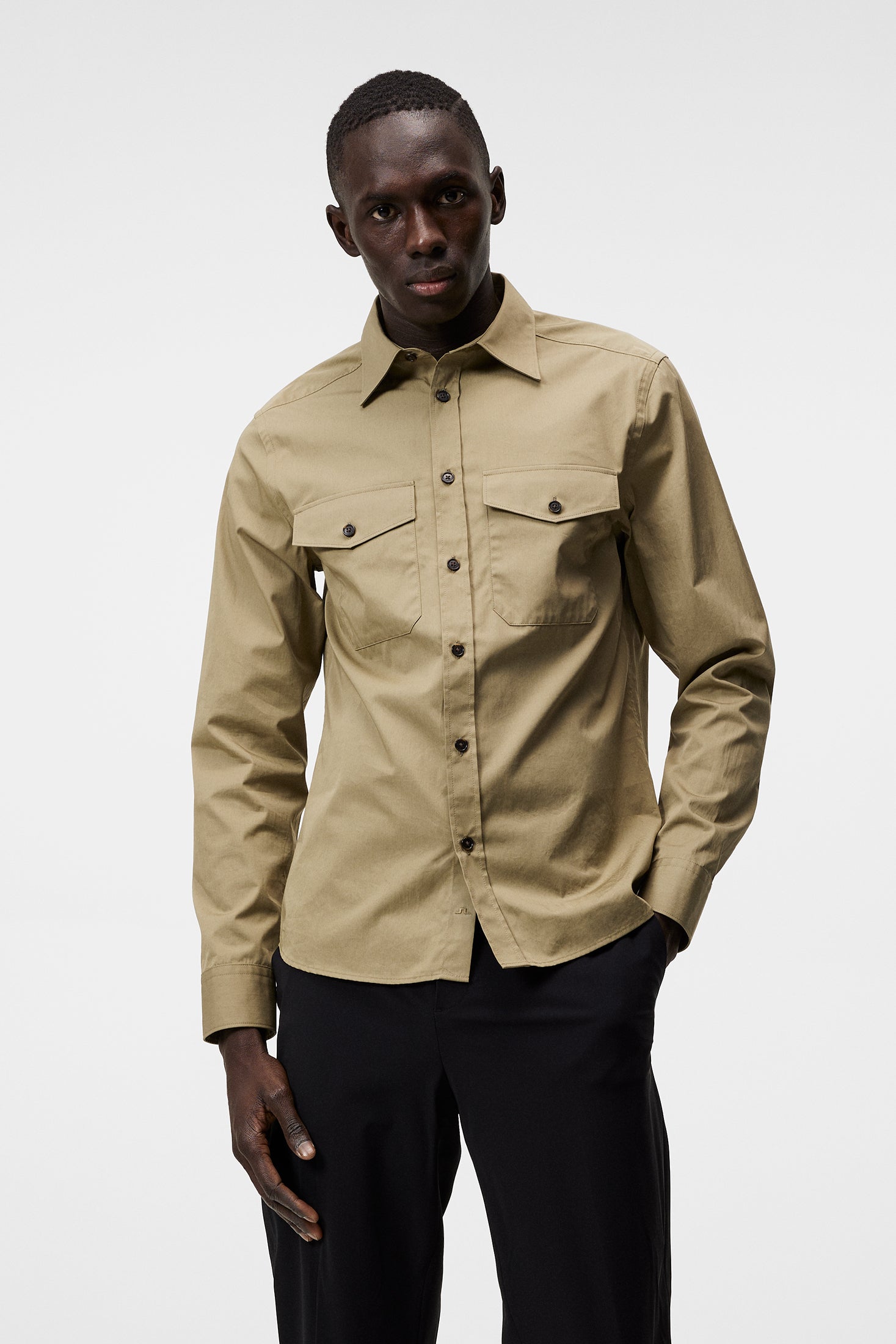 Perry 2 Pocket slim Shirt / Aloe – J.Lindeberg