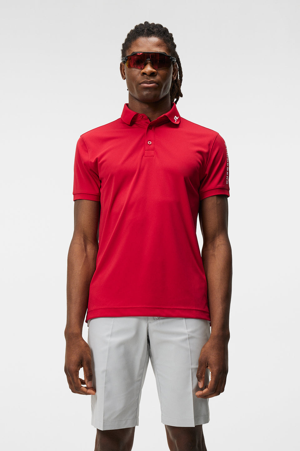 Tour Tech Slim Fit Polo / Chili Pepper