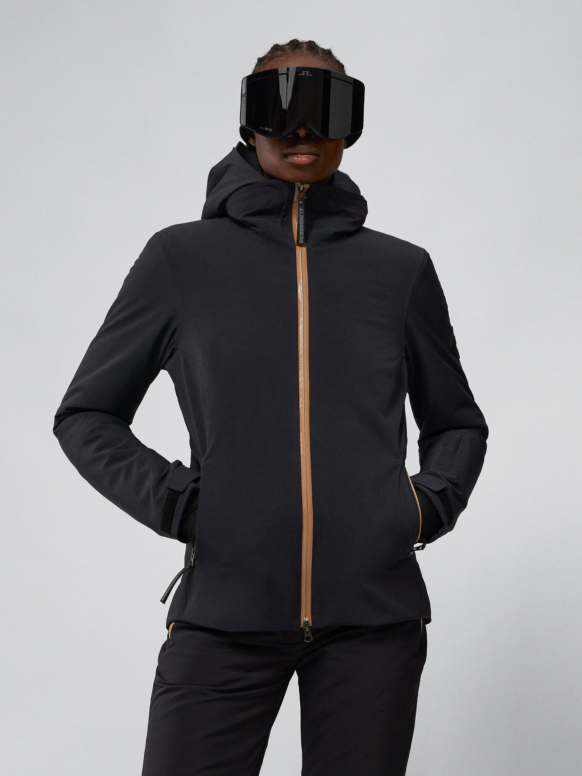 Fendi Ski Jacket Black Size Medium