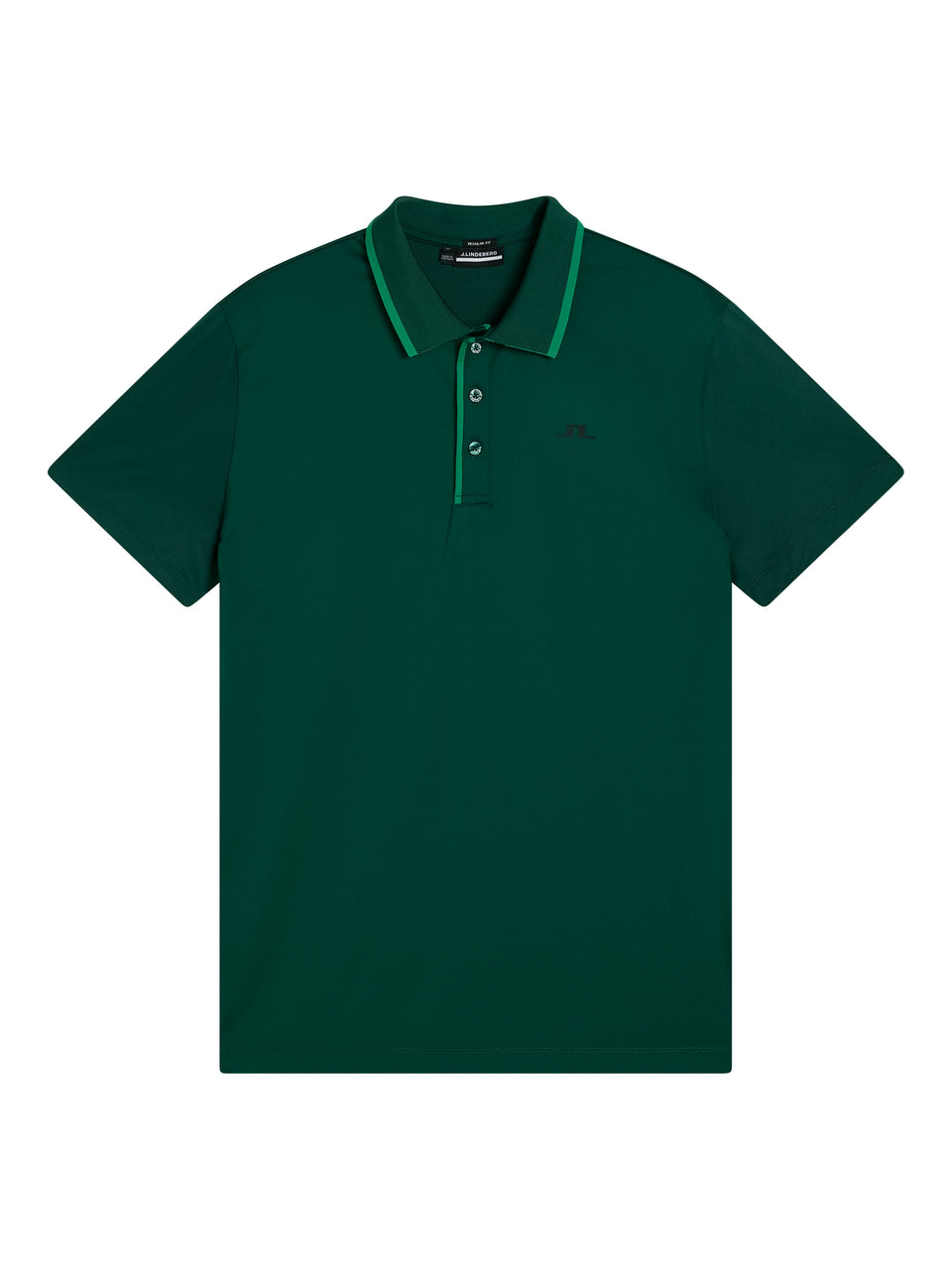 Luca Regular Fit Polo / Rain Forest