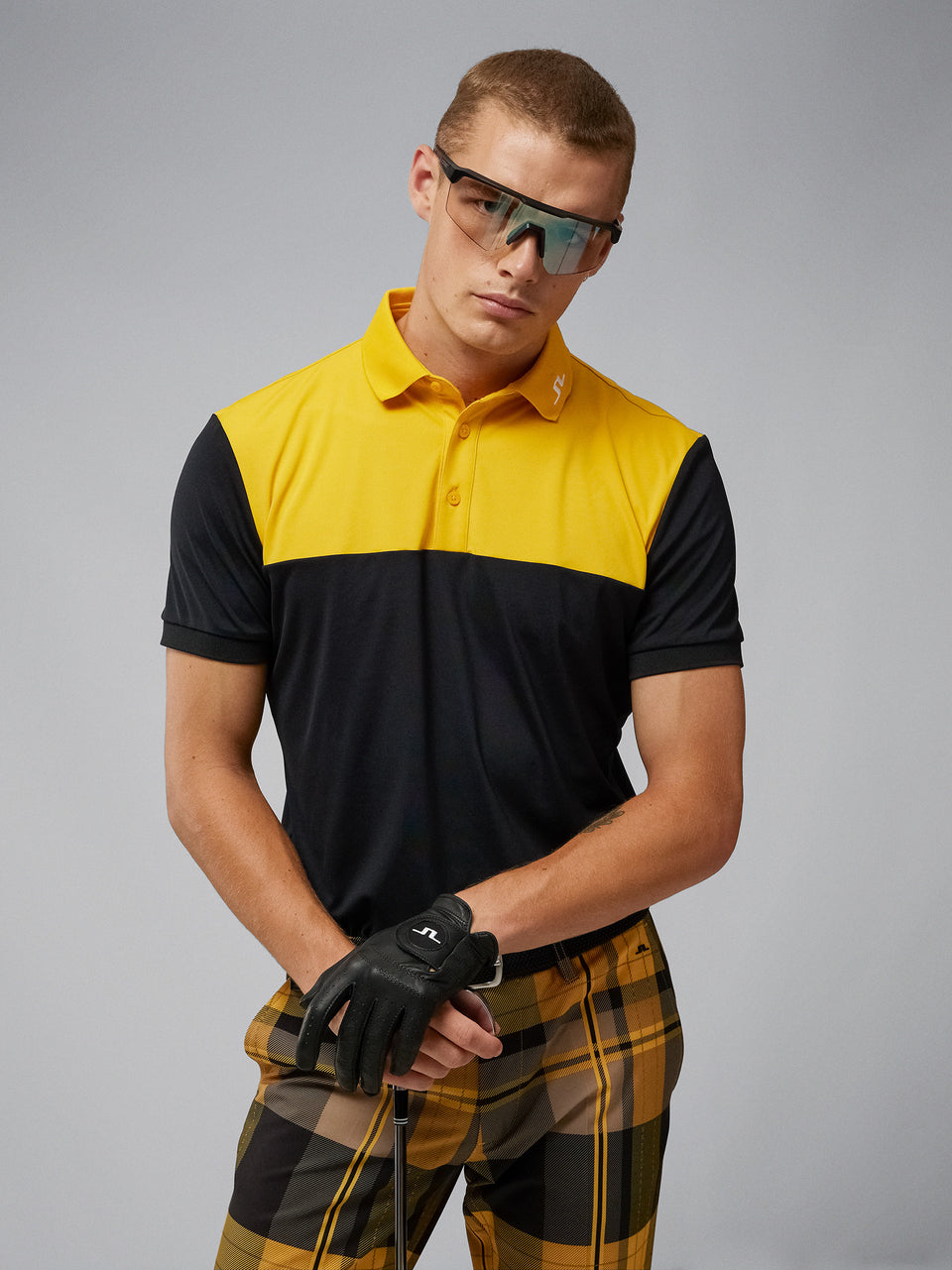 Jeff  Reg Fit Polo / Black