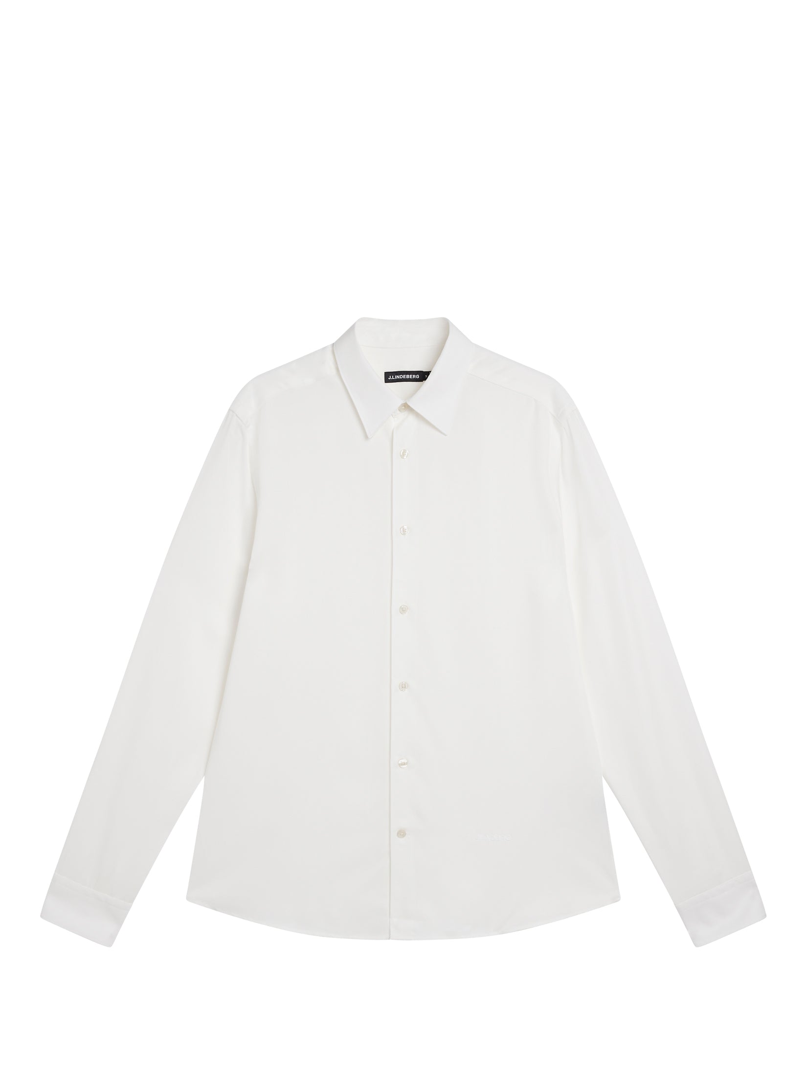 Comfort Tencel Slim Shirt / Cloud White – J.Lindeberg