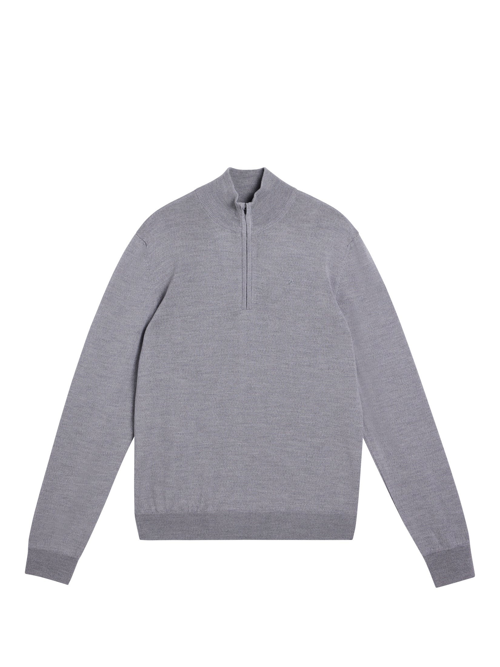 Kiyan Quarter Zip Sweater / Light Grey Melange – J.Lindeberg