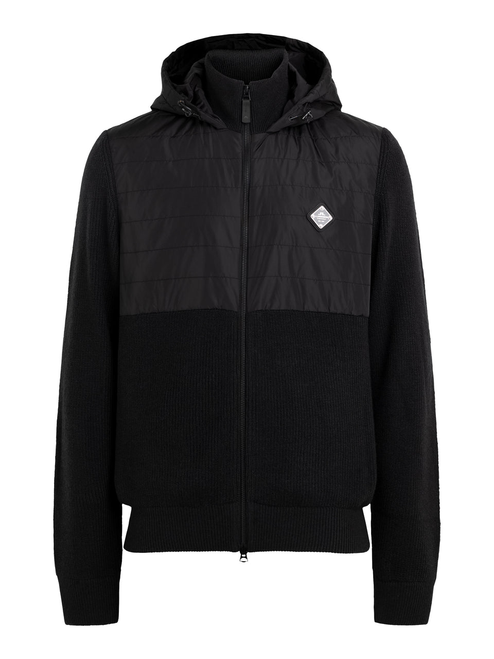 Perry Hybrid Hood Jacket / Black