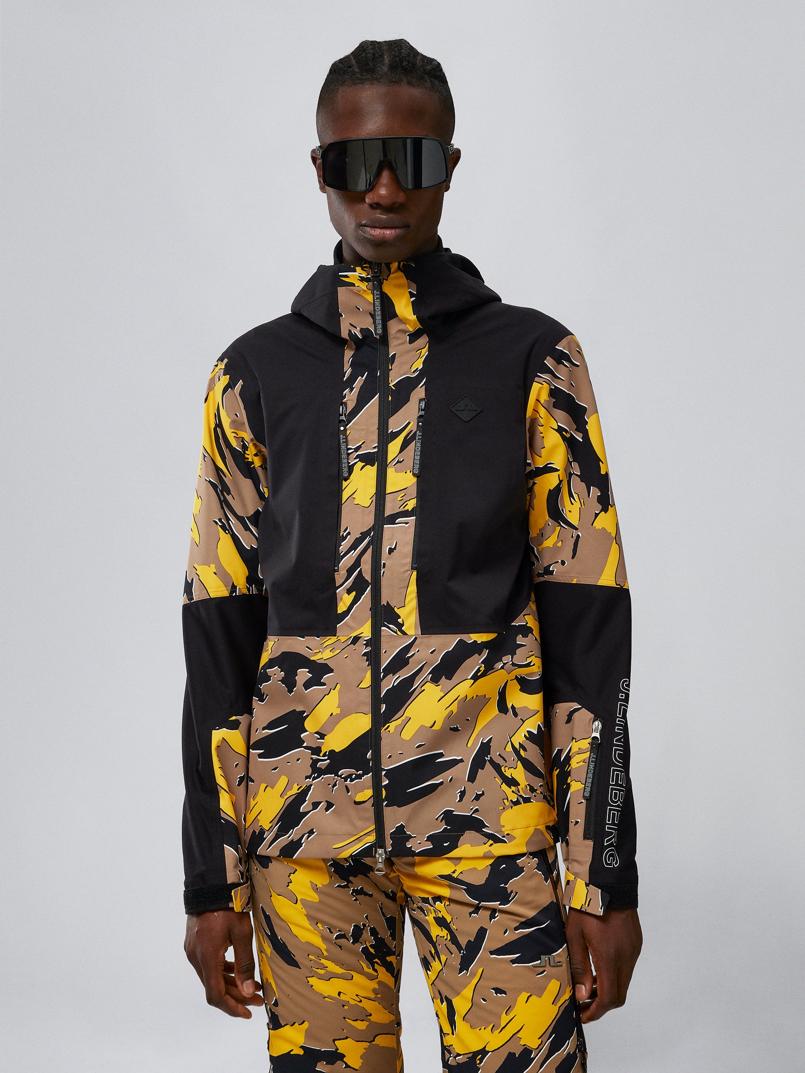 Printed shop softshell jacket