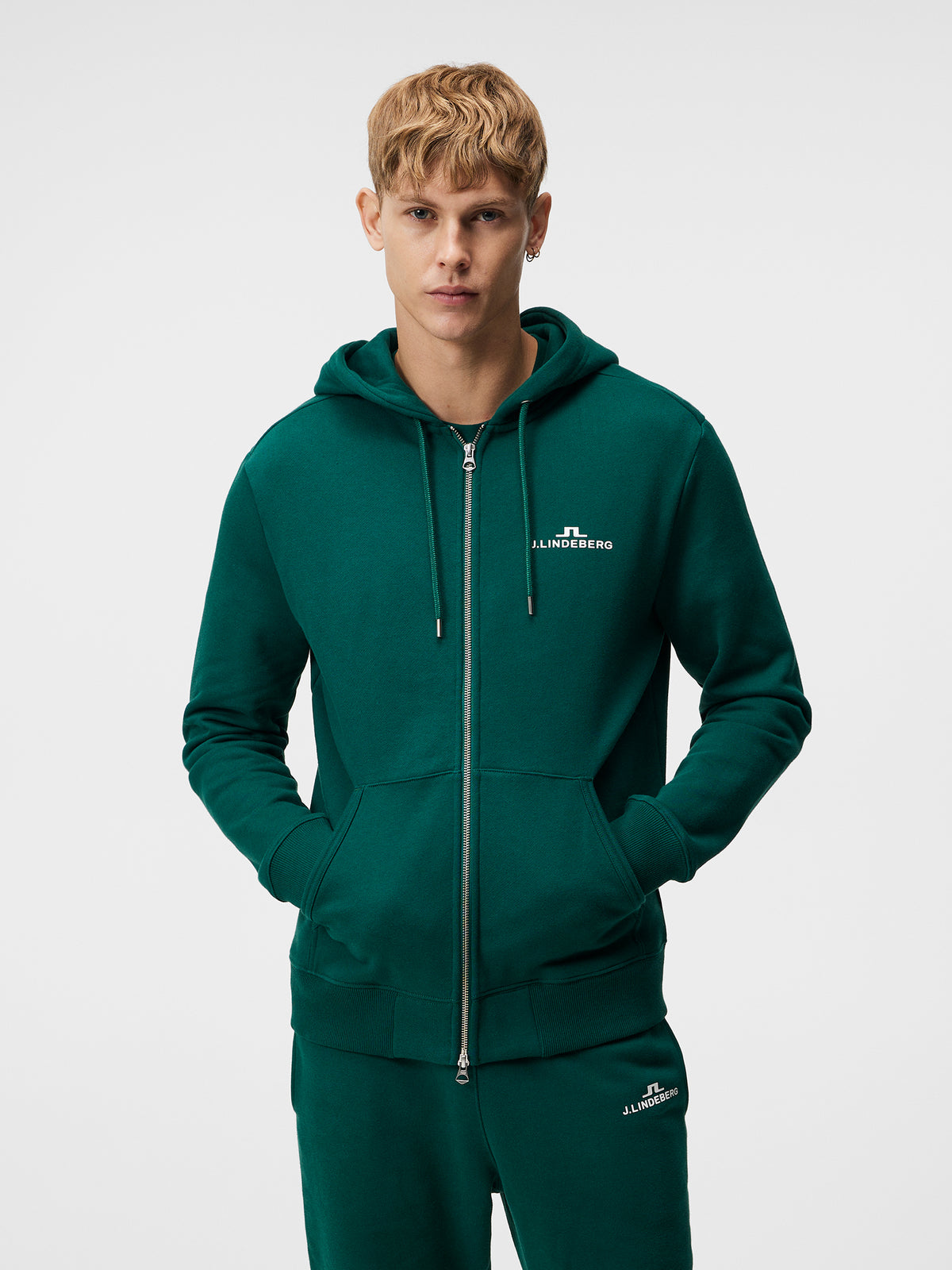 Alpha Zip Hood / Rain Forest