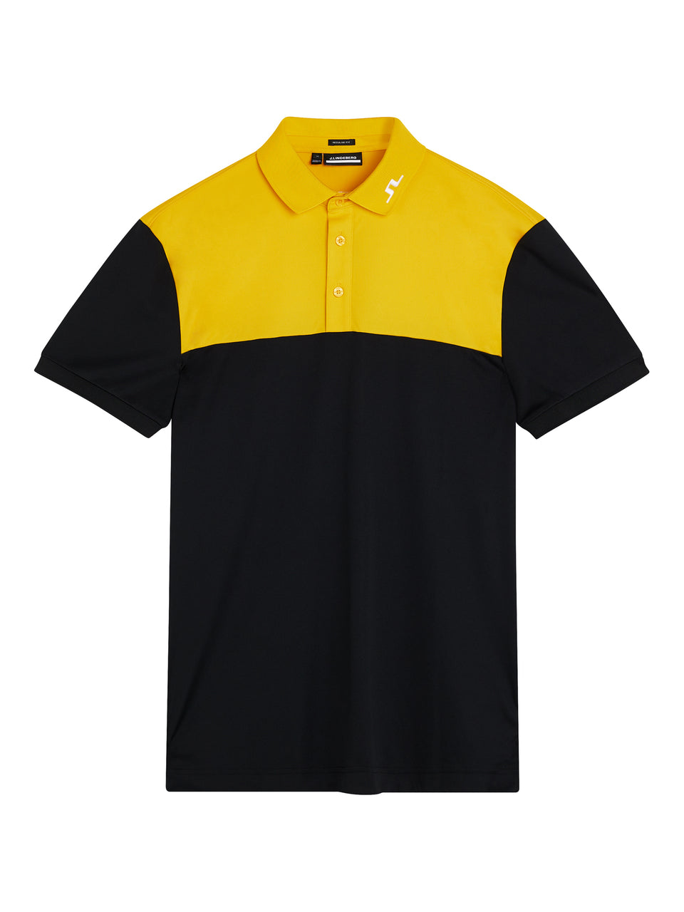 Jeff  Reg Fit Polo / Black